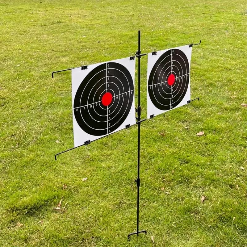 242f Target regolabili rappresentano gamme con 8 clip, target resistenti alla ruggine telaio per obiettivi esterni