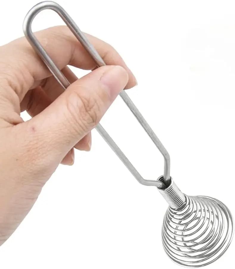Frusta a spirale in acciaio Frusta a filo Frusta per panna Frullino per le uova Crema per salsa Miscelatore manuale Accessori per utensili da cucina per mescolare,,