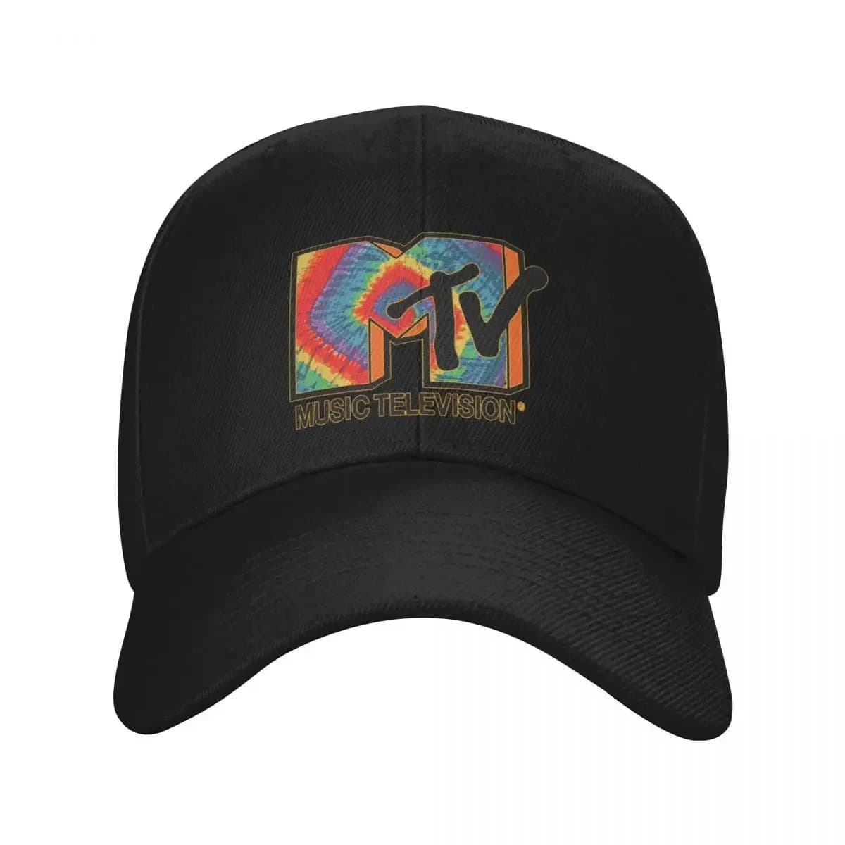 colorfull music tv baseball cap Men's sunscreen hat Golf cap Sun cap Women's Hats for Men