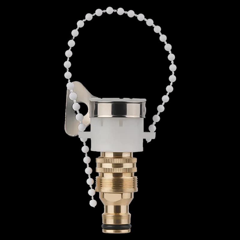 1/2 "3/4" filettatura connettore rapido adattatore in ottone connettori per tubo da giardino irrigazione da giardino connettore rapido adattatori per rubinetto 1 pz