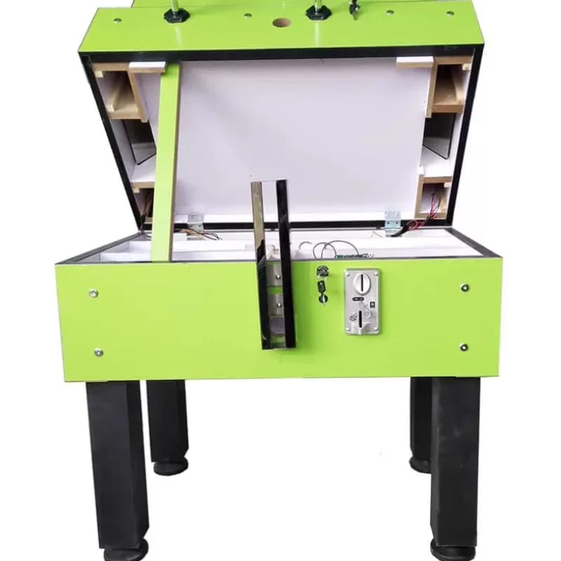Conteggio elettronico verde chiaro per console da calcio per giochi da tavolo per adulti a gettoni