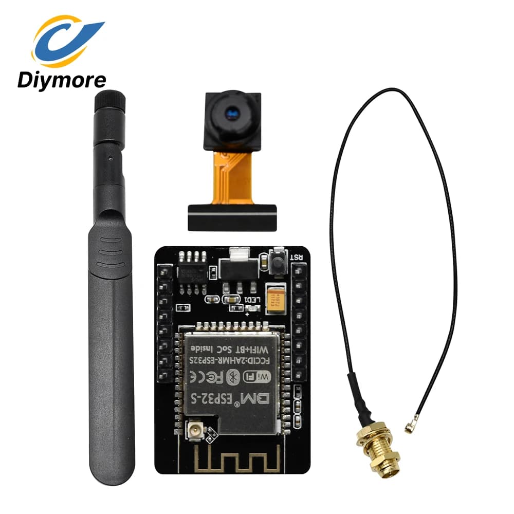 ESP32-CAM-MB CH340G USB Serial ESP32-S ESP32S Wireless WiFi Bluetooth Expansion Card OV2640 2MP IPX Camera Antenna For Arduino