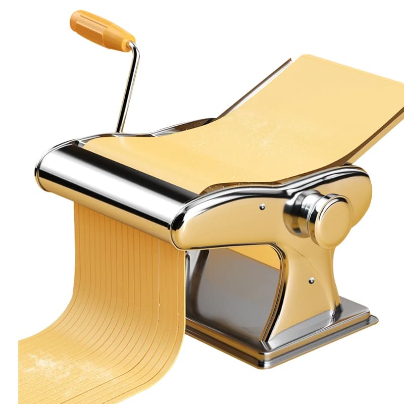 accessori da cucinaMacchina per pasta manuale con rullo per impasto da 150 mm di larghezza per la casa