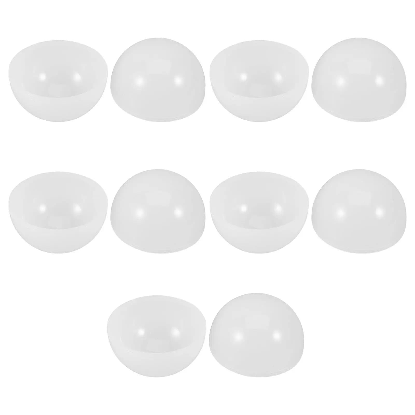 10Pcs Half Globe Lamp Shades Pc Material Fog Resistant Replacement Light Diffuser Covers for Ceiling Table LED Fixture