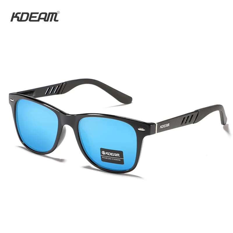 KDEAM Photochromic Polarized Sunglasses UV400 Protection Beach Vacation Glasses Classic Night Vision Design Shade for Women Men