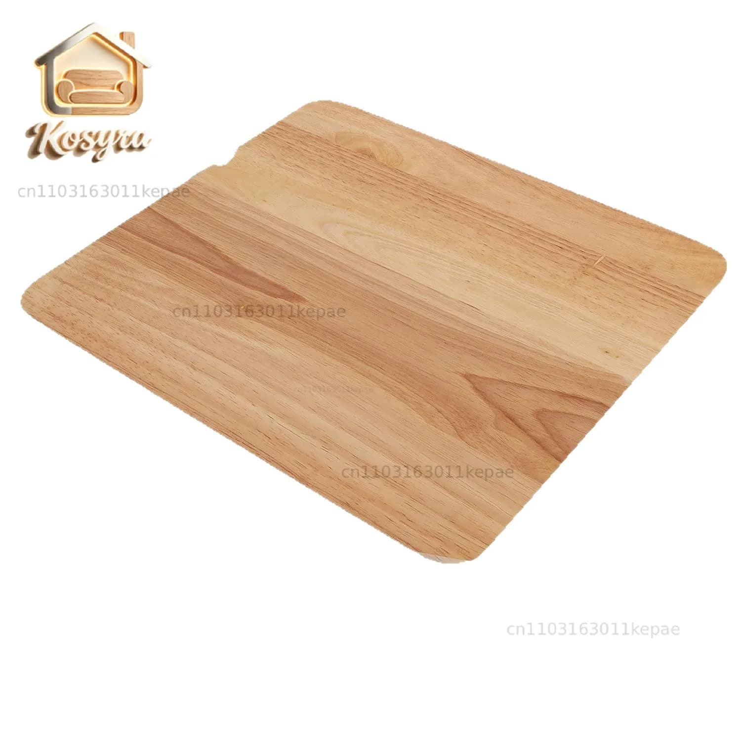 Tagliere in legno massello per esterni, con copertura per lavello, per campeggio, tagliere antiscivolo per frutta e verdura