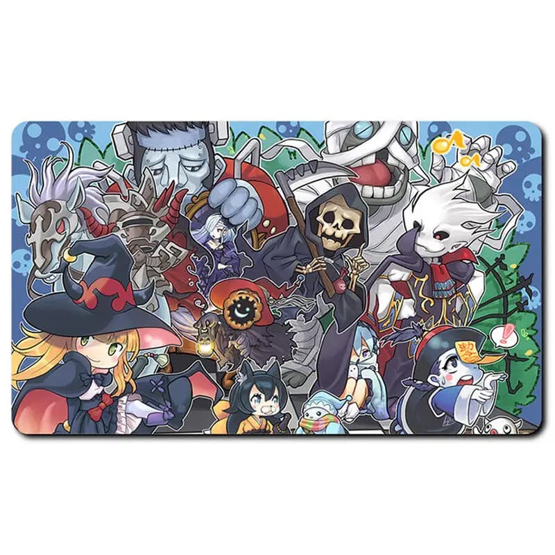 Yu-Gi-Oh! Tappetino per Mouse e Tastiera Ghostrick Alucard OCG TCG Fai-da-Te, Carta di Gioco Anime Personalizzata, 600*350*2mm