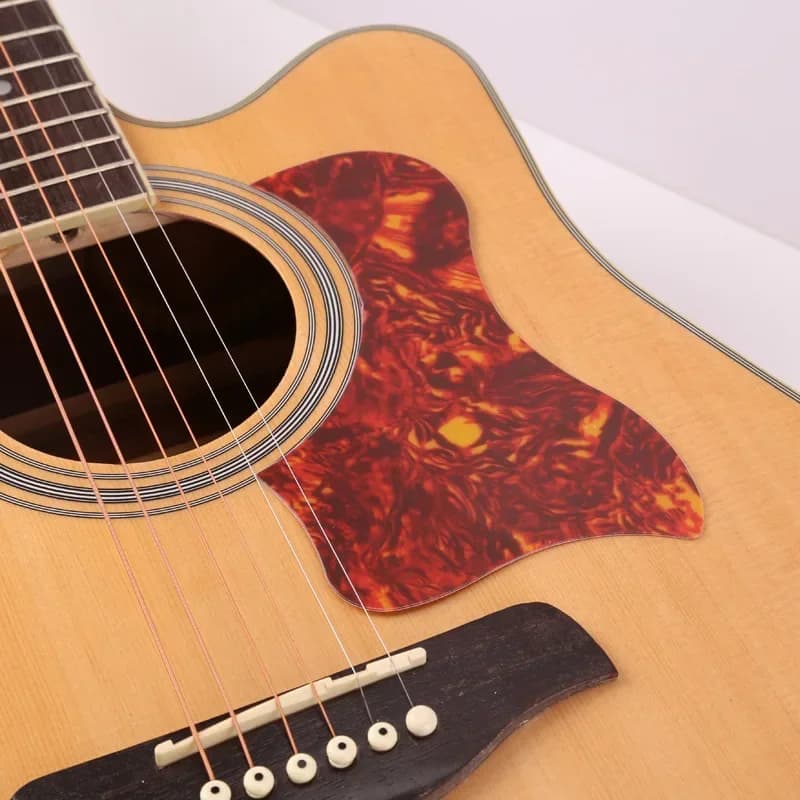 Soft Scratch Plate 1 PC Professional Folk Acoustic Guitar Pickguard Self‑adhesive Pick Guard Instrument Repair Accessories