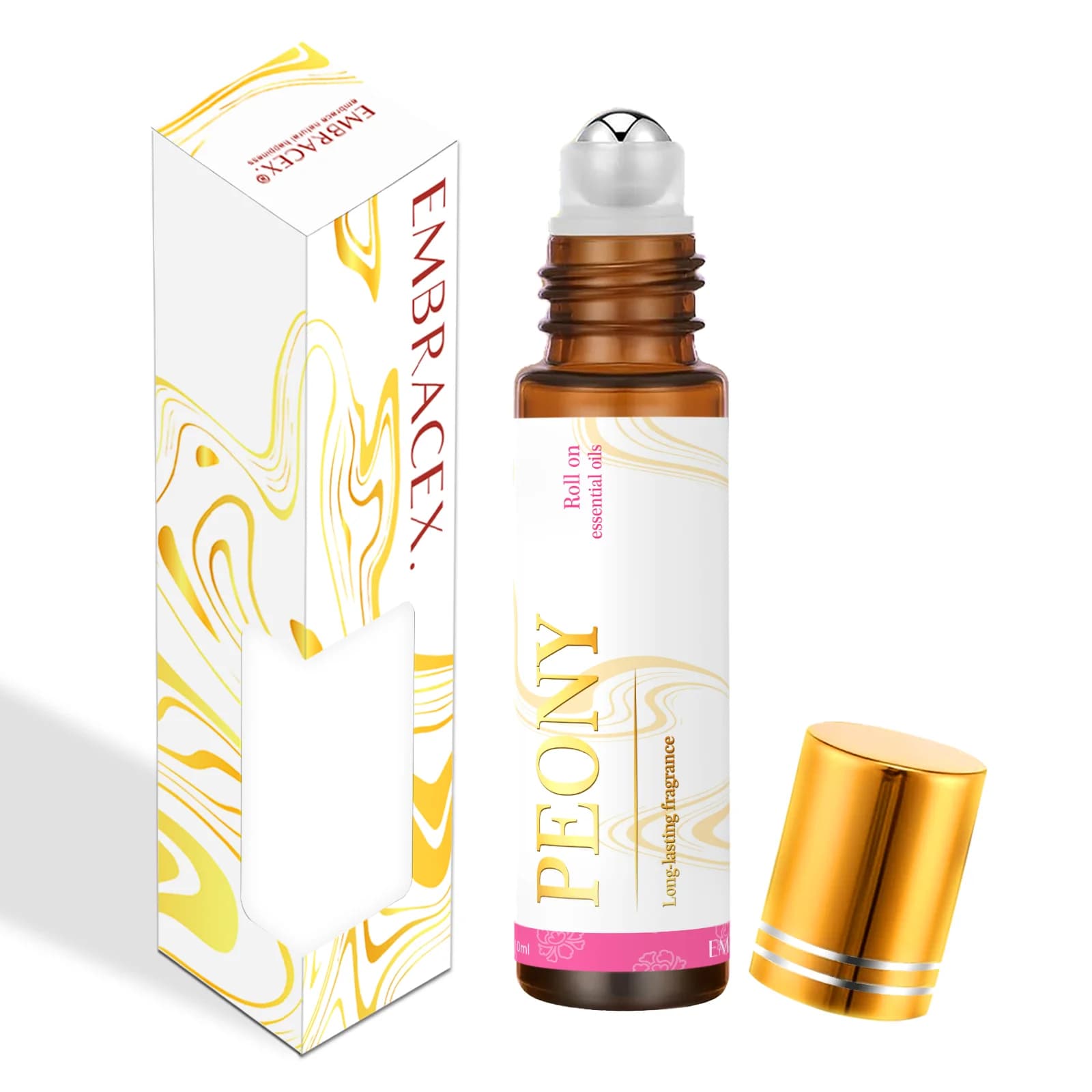 10ml Peonia Essential Oil Parfum Deodorant for Car Odore Good Gifts Diffuser for Car Long-Term Floral Gift