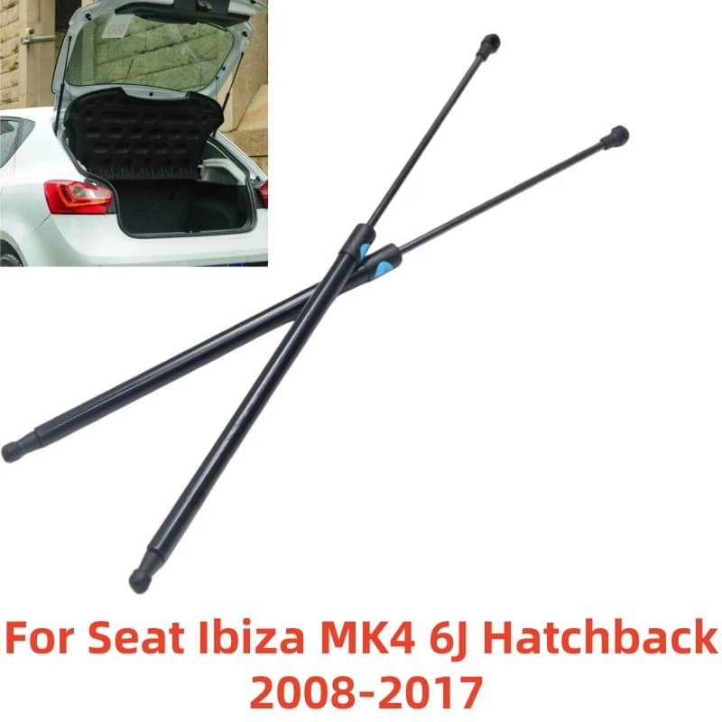 2 pezzi per Seat Ibiza MK4 6J Hatchback 2008-2017 portellone idraulico puntone ammortizzatore molla a gas supporto portellone