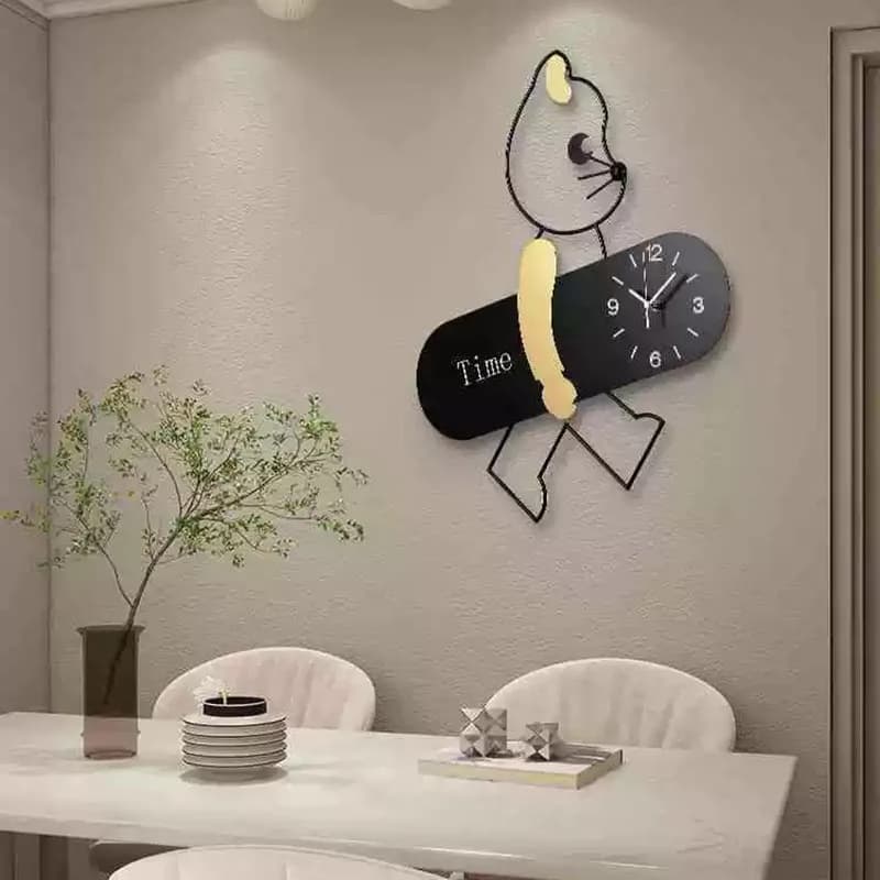 Orologi da Parete Cartoon Carini per Soggiorno, Design Moderno e Creativo, Orologio Silenzioso Xenomorph, Decorazione per la Casa