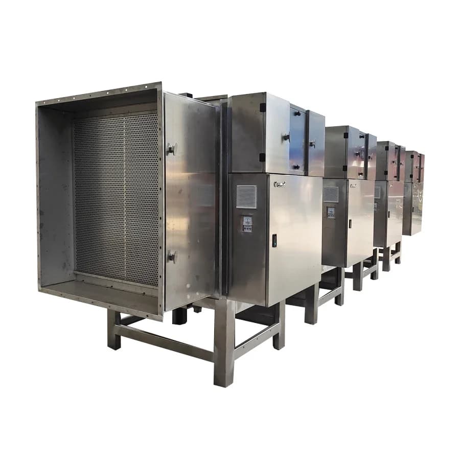 per forno a combustione Fumo Purificatore d'aria WET Precipitatore elettrostatico Rimozione polvere QWET Precipitatore elettrostatico