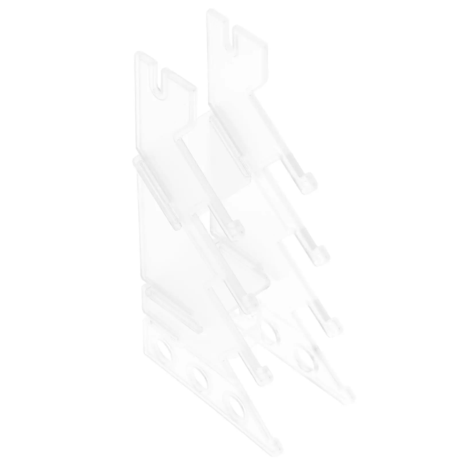 Espositore in Plastica per Finger Skateboard, Supporto Trasparente per Mini Skateboard, Organizzatore Salvaspazio per Casa, Ufficio e Scrivania