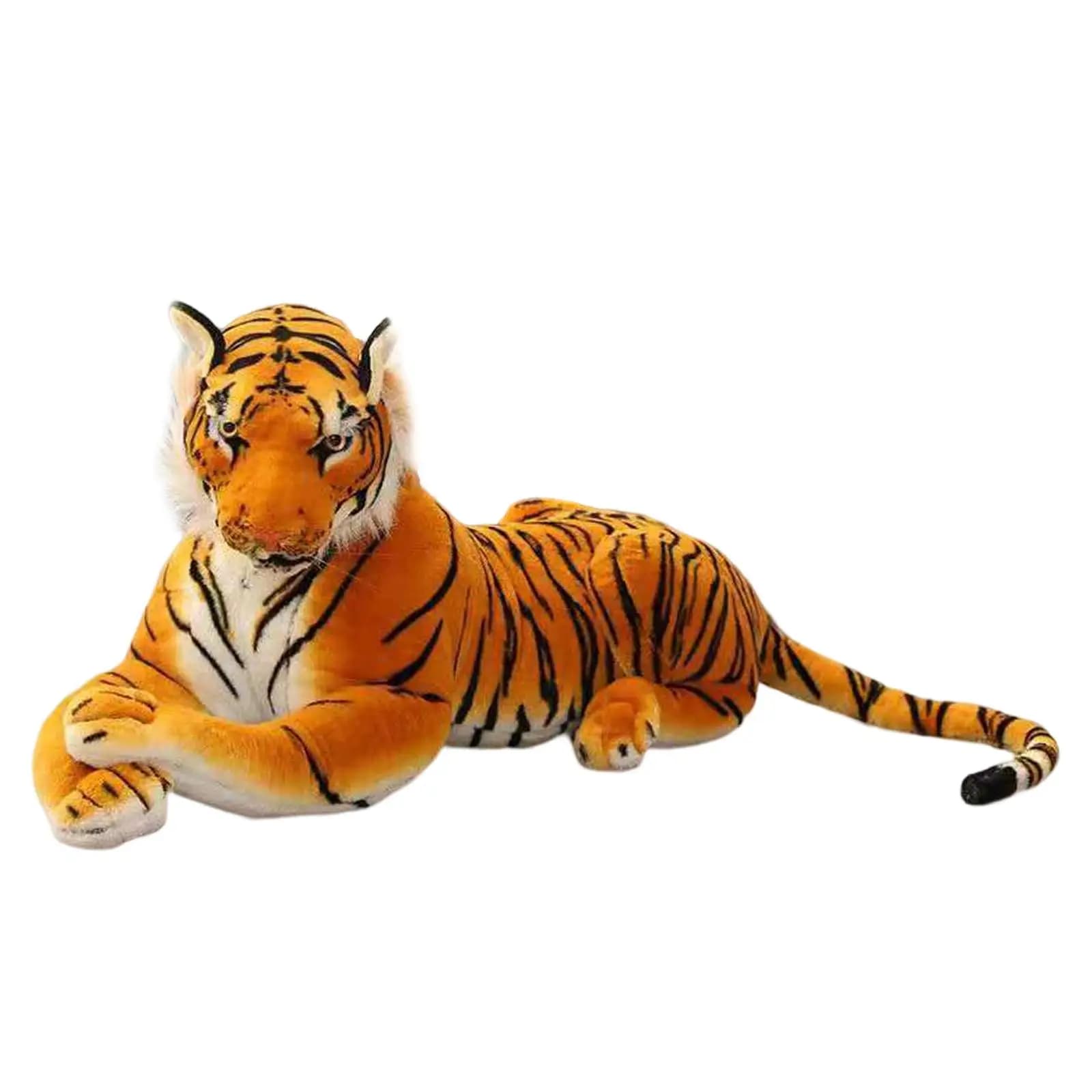 Cartoon Tiger Stuffed Animals Toy Sleeping Pillow Tiger Plush Stuffed Toy Accessories Tiger Plush Toy for Sofa Shelf Decoration