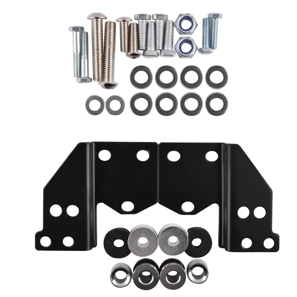 Per Harley Touring Road King FLHR 1997-2007 2008 Street Glide FLHX FLHT Moto Staccabile Portapacchi Kit Hardware di aggancio