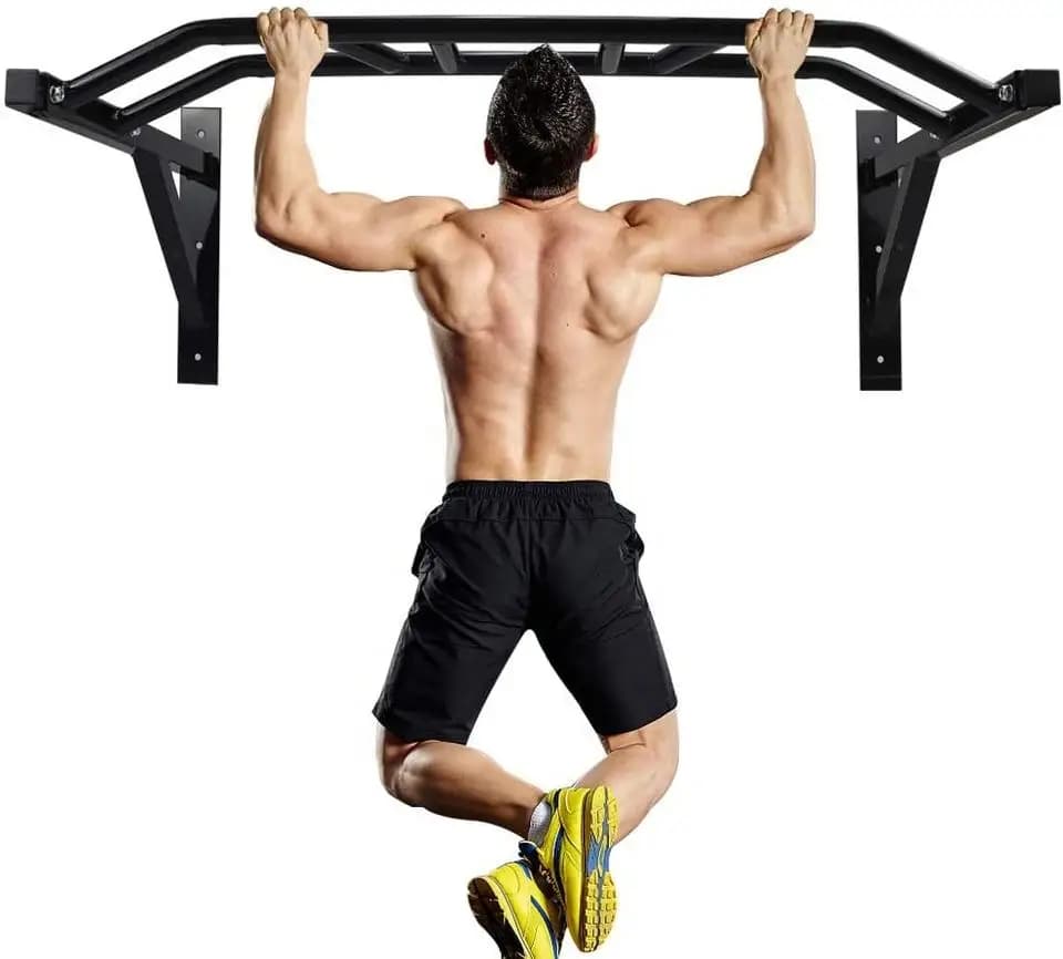 Multifunctional Traction Bar, Mounted to Wall, for Fitness Exercises, Home Gym, Door Traction Bar, Wall Fitness Rack