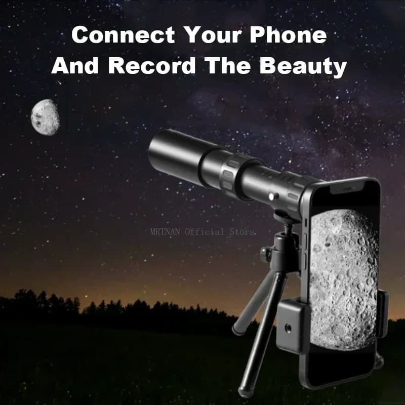 10-300X Zoom HD binocolo portatile resistente telescopio monoculare cannocchiale professionale a lungo raggio visione notturna bassa per la caccia