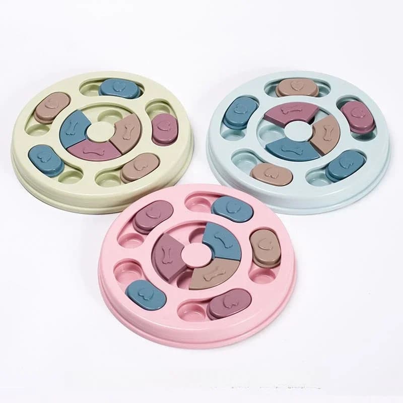 Dog Puzzle Toy Feeder Anti Choking Training Bowl Slow Food Bowl Pet Supplies Dog Bowl Dog Basin