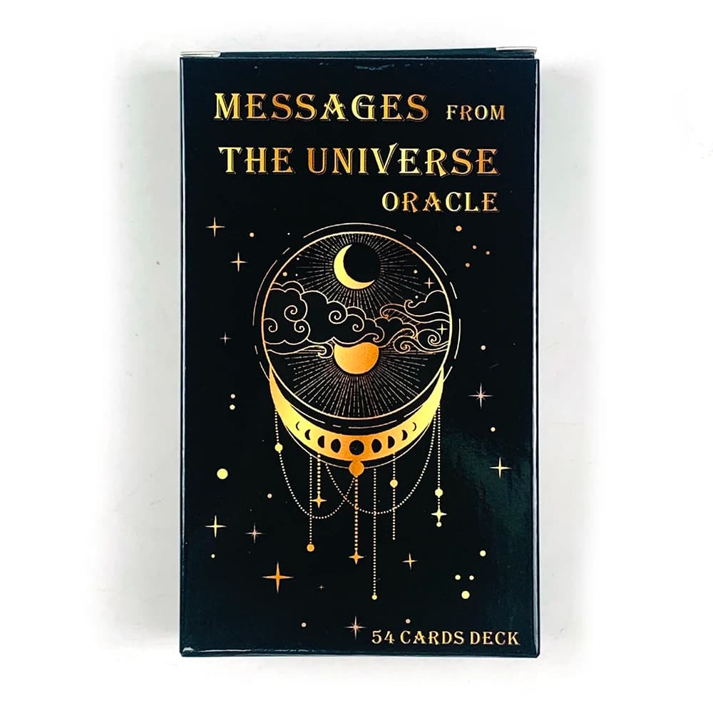 Hot-selling Messages From The Universe Oracle Cards A 54 Cards English Version Fate Divination Card Game,Meditation & Party Game