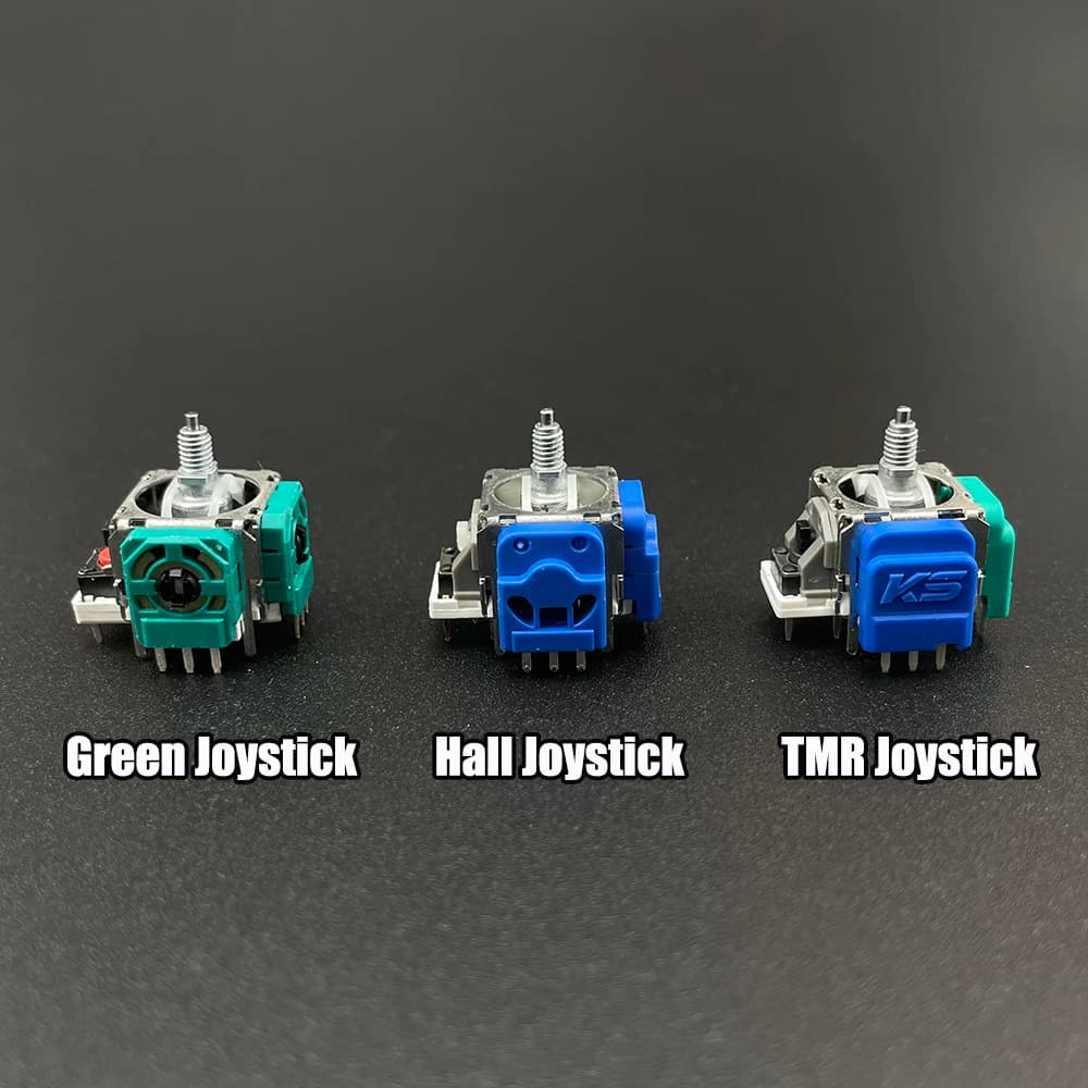 ZUIDID 2 pz Blu Effetto Hall Elettromagnetico Rocker Verde Originale Analogico Thumb Sticks Joystick Per Xbox One Elite 2 Controller