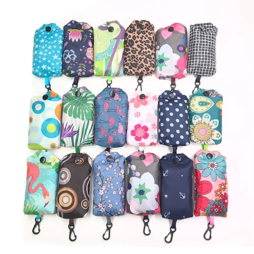 Tote Washable Grocery Package Heavy Duty Foldable Shopping Bag Large Handbags Eco Bags Reusable