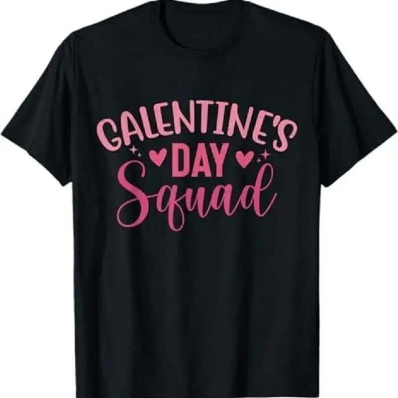 Maglietta da donna per il giorno di Galentine 2025, squadra di Galentine, St. Galentine
