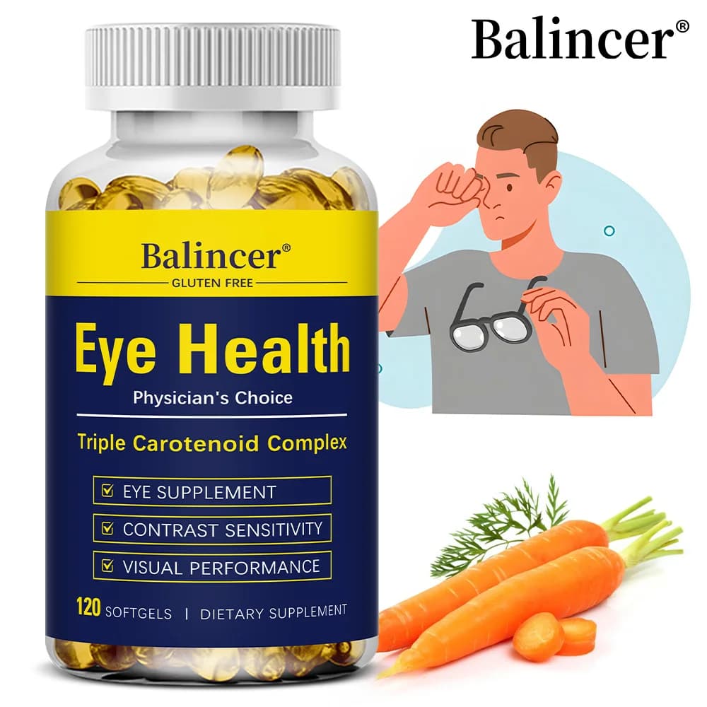 20 mg lutein supplement and 4 mg zeaxanthin - Eye vitamins - Health and eyesight support, Food supplement