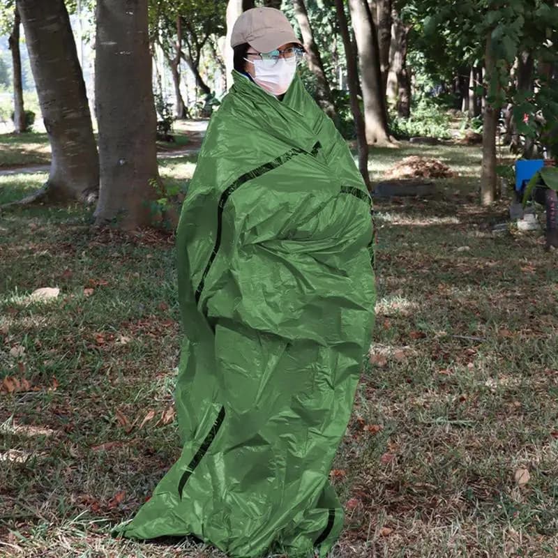 Sacco a pelo da campeggio Sacco a pelo da escursionismo impermeabile Sacco da bivacco Sacchi a pelo per climi freddi Sacco a pelo pieghevole per esterni spesso