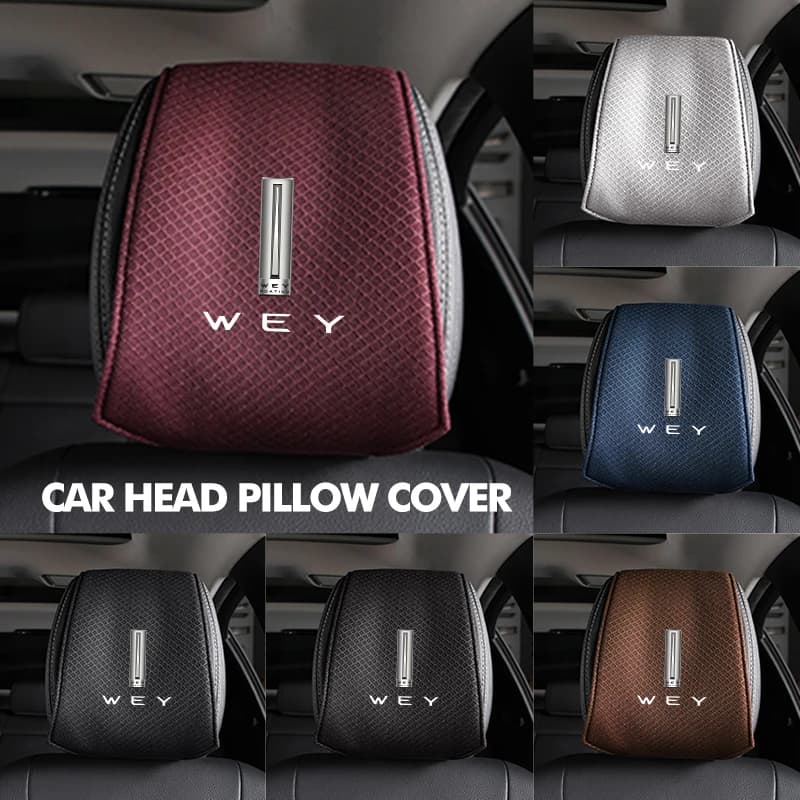 Ice Silk Car Seat Headrest Pillow Case Neck Dustproof Cover For WEY TANK 300 Mud Flaps Splash Guard Mudguards