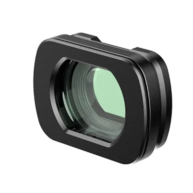 ZIZI per DJI Pocket 3 - Filtro Magnetico Grandangolare Ingrandito Compatibile - Accessori Lente Protettiva HD a Doppia Faccia per Action Camera