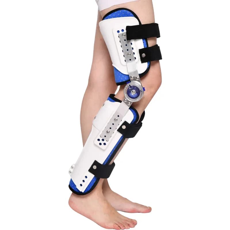 Orthopedic Knee Joint Support Joint Pain Relief Adjustable Knee Pads Leg Ankle Brace Protector Bone Orthosis Ligament