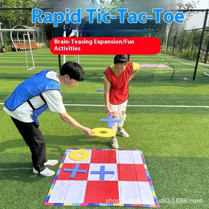 XO Scacchi e carte Giocattoli per interni all'aperto Interattivi per il tempo libero Sport Giochi di cooperazione di gruppi Giochi di carnevale per bambini per adulti