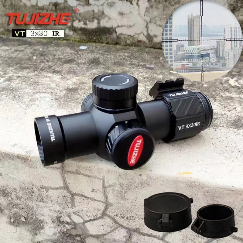 Telescopio da esterno 3X30IR, dotato di luce, impermeabile e antiappannamento, super resistente agli urti e ultra nitido