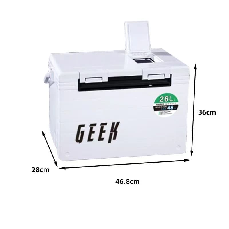 26 Liter Fishing Cold Box Equipment Box Outdoor Tank Housing Tools Fish Storage Sea fishing with portable air holes