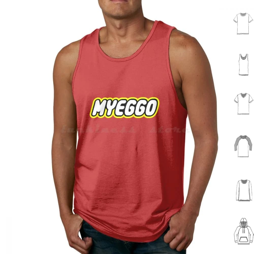 Il mio Eggo Logo Parodia Canotte Canottiera senza maniche Yabyum Yabyumshop Logo Logo Parodia Logo Parodia Parodia Meme Cultura pop Cultura