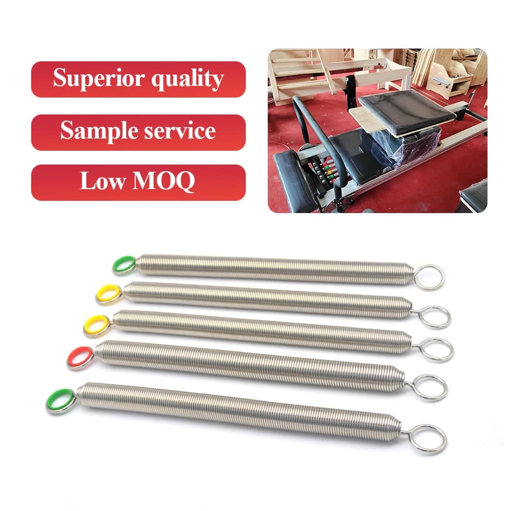 High Strength Yoga 5 Pieces Pilate Reformer Spring Equipment Spring Voltage Spring Pilate Core Bed Springs for Music Wire