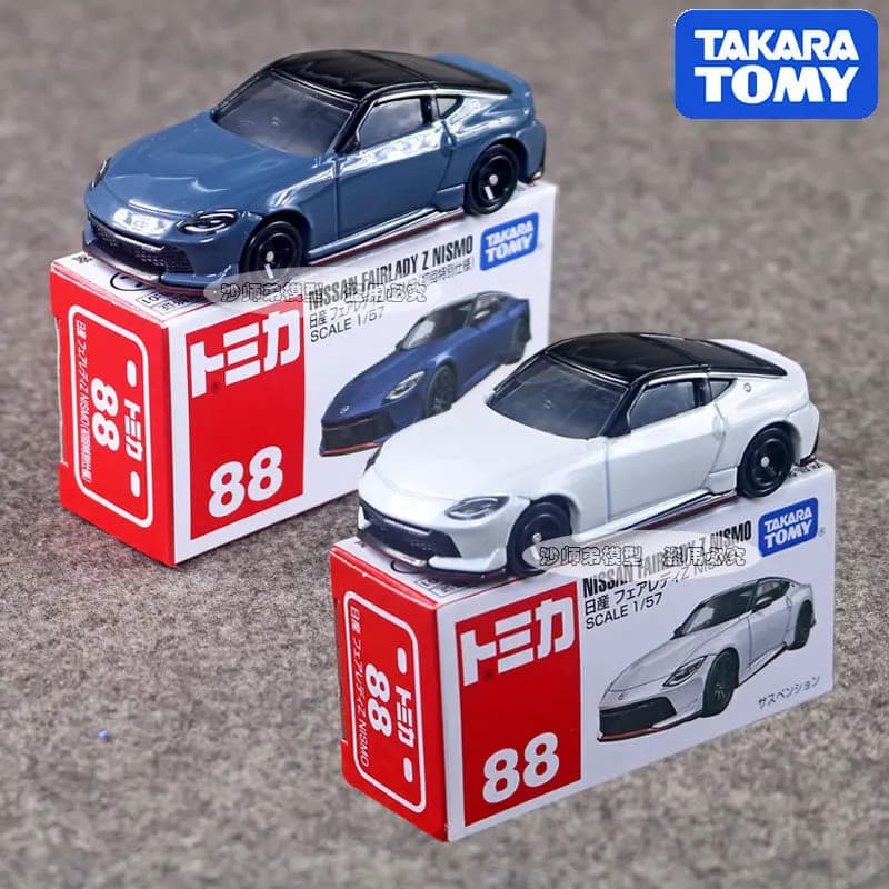 Modellino Auto in Metallo Takara Tomy Tomica No.88 Fairlady Z Nismo, Collezione Mini Auto Sportive, Regalo per Bambini e Ragazzi
