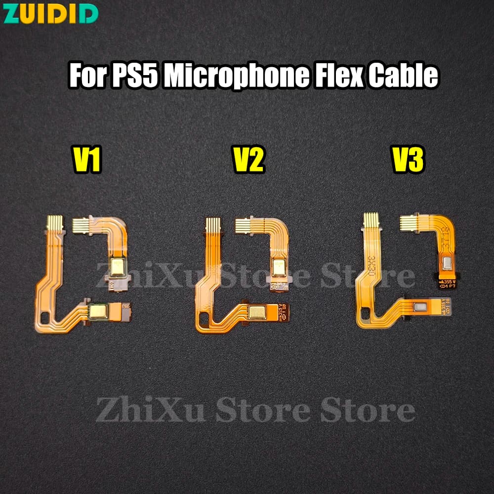 Cavo Flessibile per Microfono Sinistro e Destro, Ricambio per Controller PS5 DualSense V1 V2 V3 BDM-020 1.0 2.0 3.0