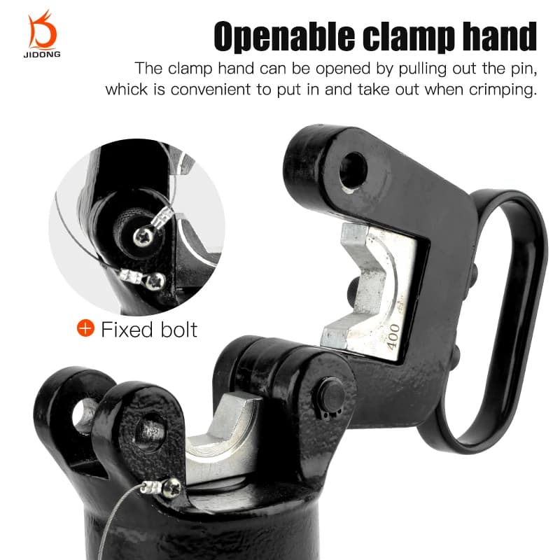 Pinza Idraulica TLF FYQ-500 per Taglio e Crimpatura di Terminali in Alluminio-Rame, Compatibile con Set Pompa Manuale