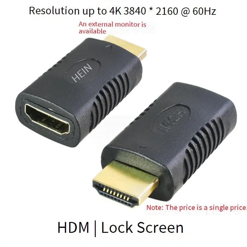 Emulatore di Scheda Grafica HDMI Dummy Plug, Display Virtuale per GPU Boost, Supporto DVI/DP/VGA, Host Remoto 4K