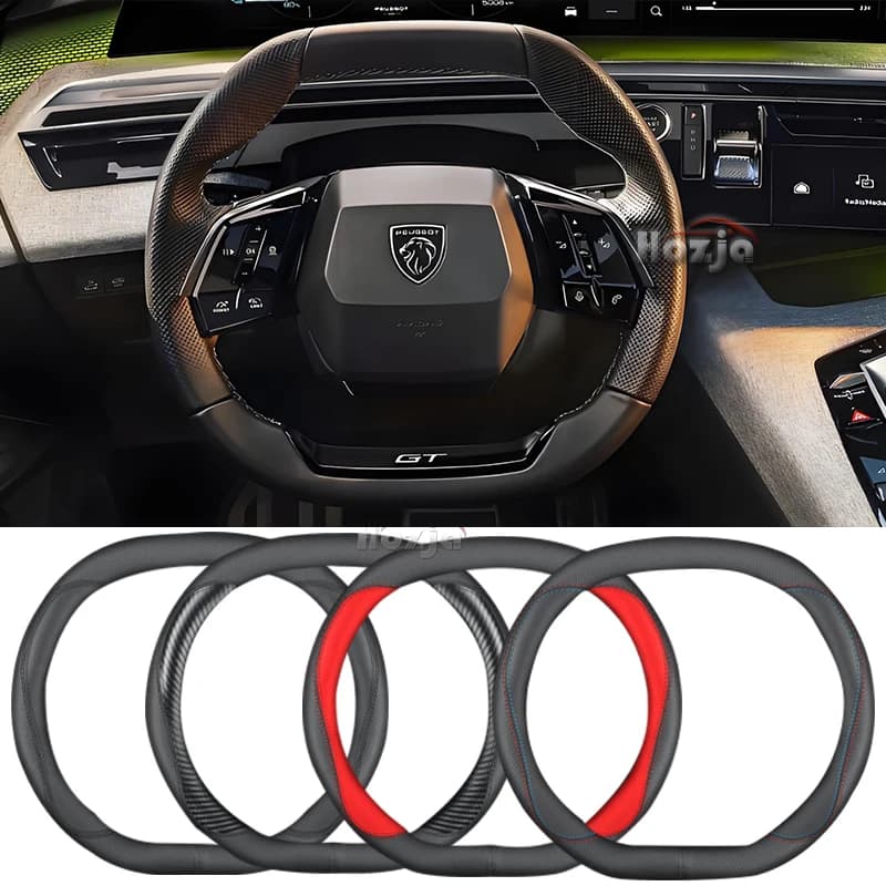 Leather Car Cover for Peugeot E3008 3008 GT 2016-2020 2021 2022 2023 2024 2025 Interior accessories anti-slip car