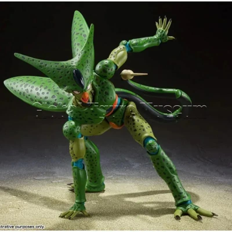In Stock Genuine Bandai Dragon Ball Z Model Kit SHF Cell First Form Anime Action Figure Model Collection Gift Ornament