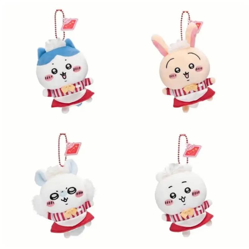 Momonga Anime Hachiware Restaurant Serie Cute Plush Backpack Hanging Ornament Two-Dimensional Enthusiast Decoration Doll Collect