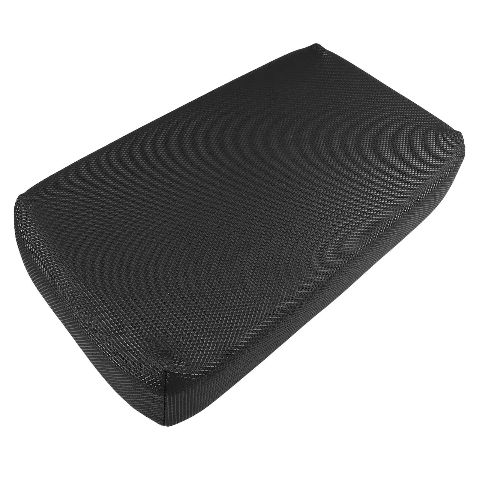 Cuscino per sella bici elettrica nero, ammortizzante, universale per moto e scooter, impermeabile, confortevole e morbido