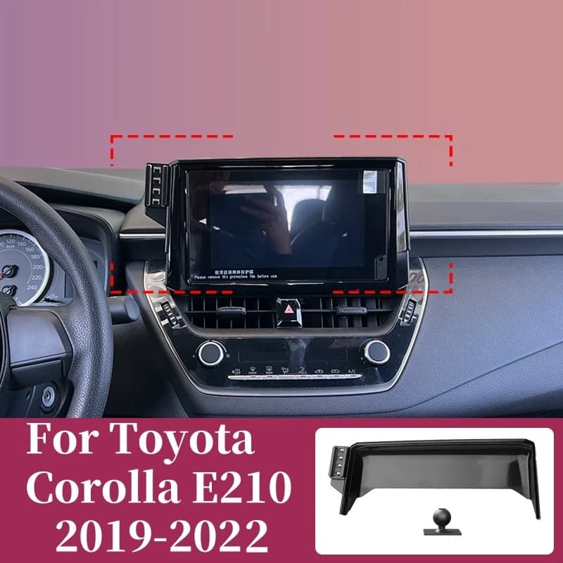 Per Toyota Corolla E210 2019 2020 2021 2022 Supporto Del Telefono Per Auto Schermo Staffa Fissa Base di Ricarica Senza Fili Del Basamento Accessori Auto