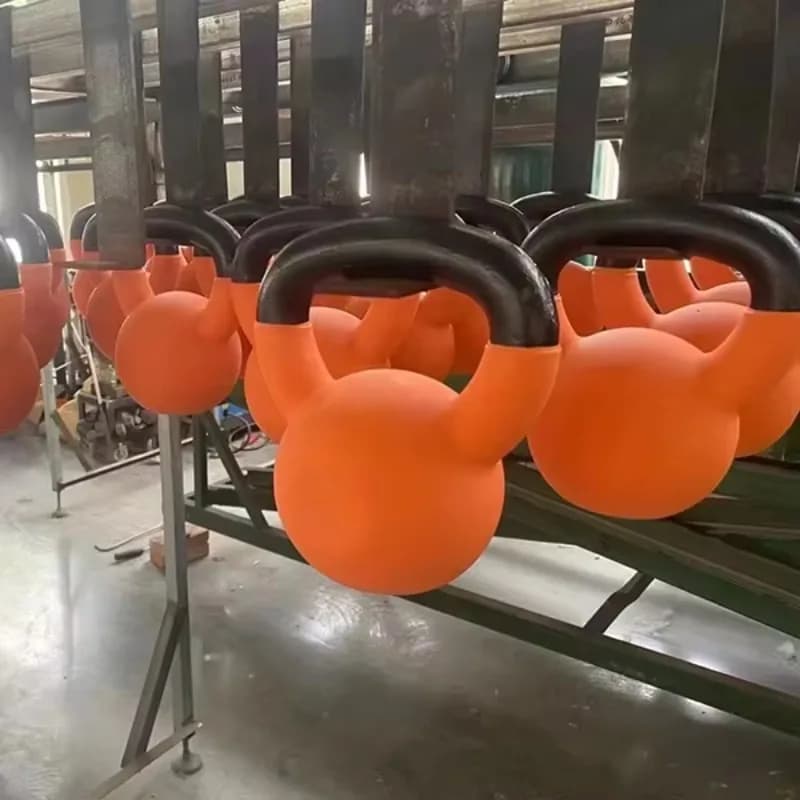 High Quality PVC Kettlebells Available in All Sizes and Multi Colors for Strength and Training Kettlebells