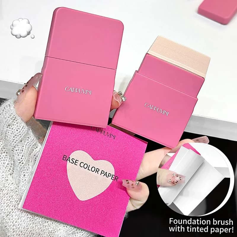 New Pink Bottom Brush and Mini Multipurpose Portable Shade Brush Silicone Mask Brush Primer Corrector Makeup Tool
