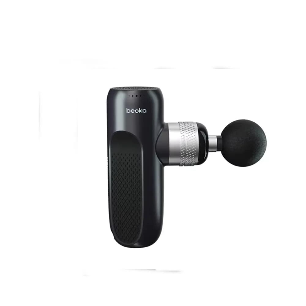 Mini Silicone & Metal Massage Gun Large Capacity Battery from 2600 mAh Charging TYPE-C with charging base