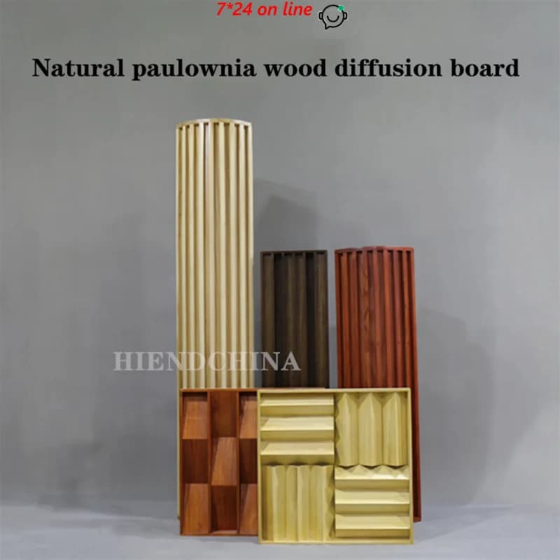 AVPlay 18025C Scheda di diffusione del suono in legno massello sfondo muro audio hifi stanza diffusione acustica corpo trappola a bassa frequenza