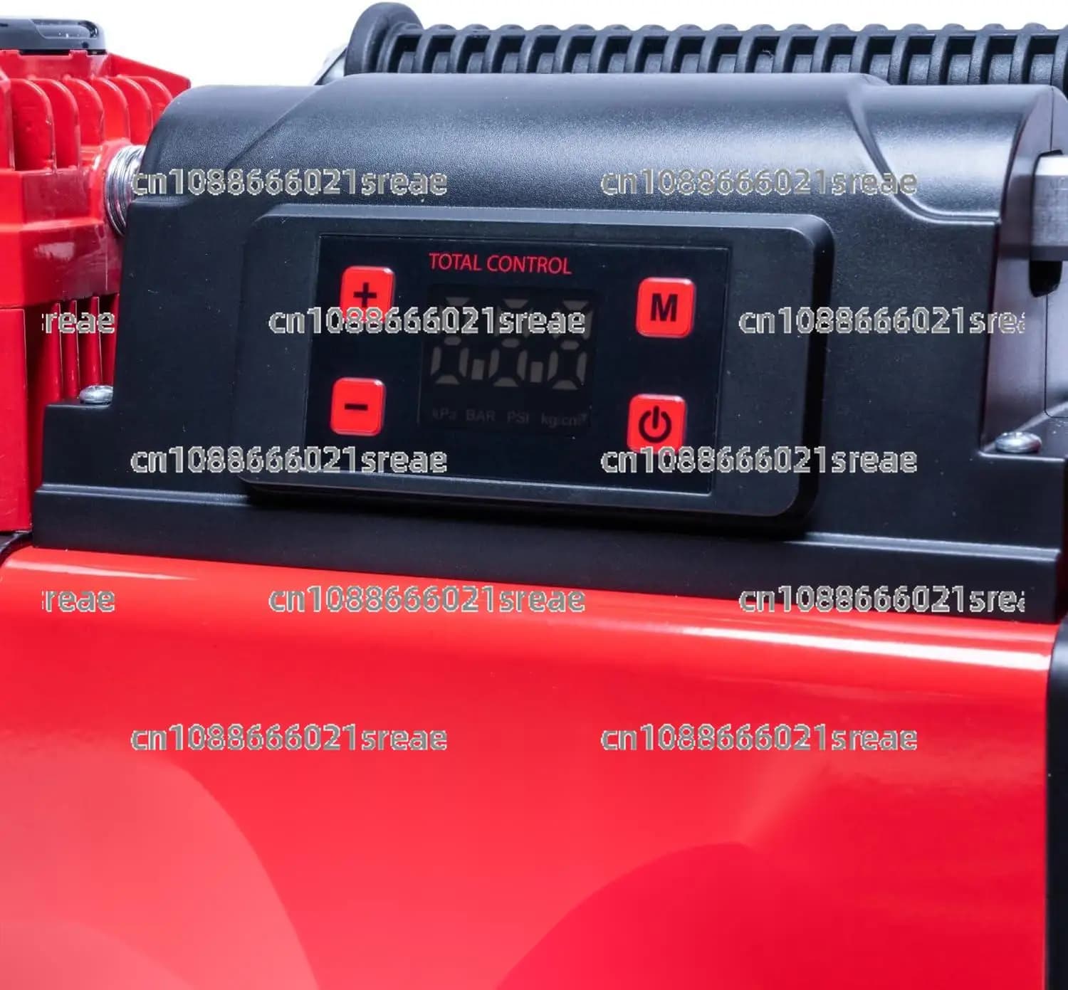 HF102 Gonfiatore per pneumatici per auto ad alta potenza Heavy-Duty 300L LED Light 12V Intellint Pressione preimpostata digitale Pressione dei pneumatici